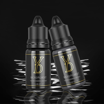 Black YiDi ORGANIC Permanent Makeup Ink for PMU Eyeliner Tattoo