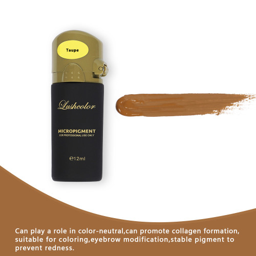 Lushcolor Top Micro Modifier Hazel Khaki / Green Brown Permanent Makeup Pigment