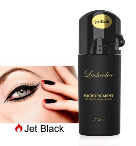 Eyeliner Tattoo Ink Jet Black Lushcolor Permanent Makeup Pigments