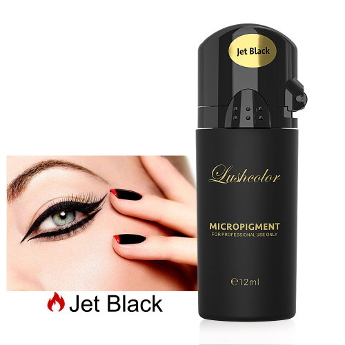 Eyeliner Tattoo Ink Jet Black Lushcolor Pigmentos de maquillaje permanente