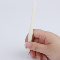 Bolígrafo manual de sombreado desechable Beige Shader para entrenamiento de maquillaje permanente