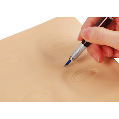 Microblading Supplies Permanent Makeup Silicone Skin Tattoo 3D Practice Skin For Eyebrows