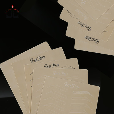 Factory price  pmu supplies Practice tools Face Deep Inkless Skin Blank for tattoo