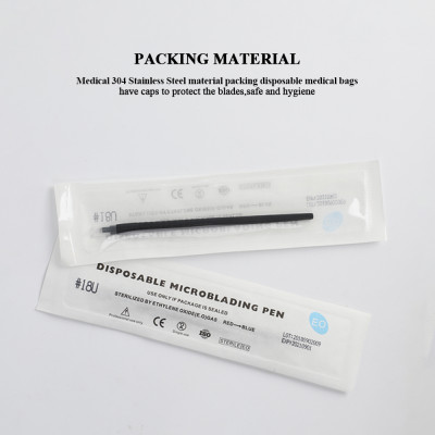 OEM Customized Label Nami Disposable Plastic Microblading Pen for Permanent Makeup Academy