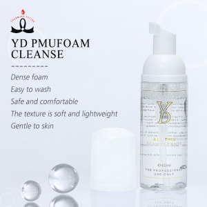 PMU accessories Wenshen 100% Natural Organic Vegan Amino Acids Tattoo Ink Wash Spray Exfoliating Pmu Foam Cleanse For Tattoo