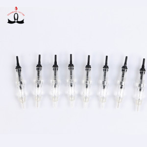 Lushcolor hot sale tattoo machines needles Lips Eyebrow Tattoo PMU Needles Cartridge for permanent make up school