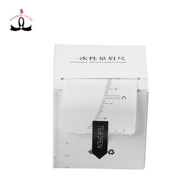 New Products Microblading Permanent Makeup Tattoo Accessories Disposable Mapping Ruler Sticker for Measure