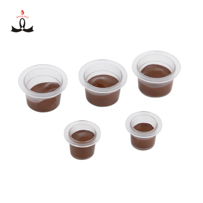 OEM Microblading Accessories Tattoo Ink Cups Plastic Disposable Cup for Permanent Makeup Ink