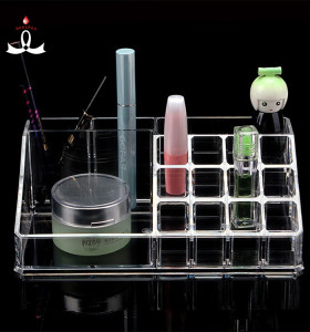Factory Direct Acrylic Holder Permanent Makeup Display Shelf 16 Storage Box For Tattoo Ink