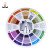 Tattoo Micro Pigment Mix Palette Wheel Paper Card Microblading Mixing Guide Color Wheel
