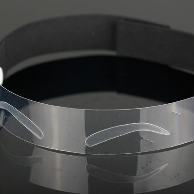 Hot Sale Clear Plastic Eyebrow Stencil Tool For Tattoo Microblading Eyebrow