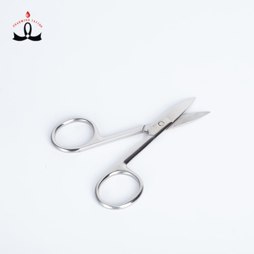 Sliver Scissors Beauty Makeup Tool Stainless Steel Eyebrow Scissors With Your Private Laber