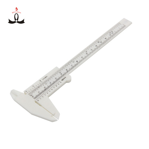 Wholesale Microblading Plastic Vernier Calipers Eyebrow Tattoo Measuring Calipers Eyebrow Ruler