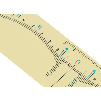 Eyebrow Ruler Sticker Eyebrow Tattoo Permanent Measurement Disposable Eyebrow Tattoo Stencil Makeup