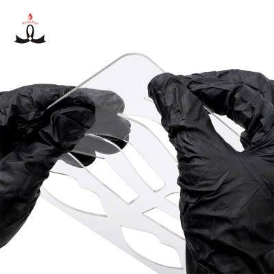 Microblading Training Eyebrow Lip Stencils Template Reusable Eyebrow Practice Stencil for PMU Practice