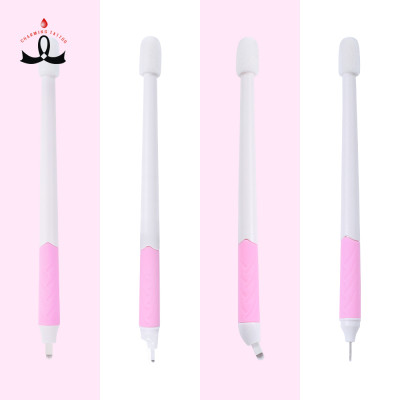 OEM Customized Label Nano Rainbow Disposable Microblading Pen with A18U 0.18mm Blade