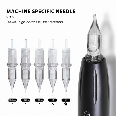 Permanent Makeup Transparent Needlles Universal Cartridge Tattoo Machine Needles For Tattoo training