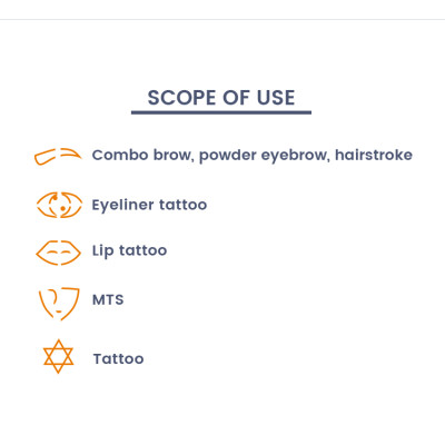 High-Performance Semi-Permanent Makeup Devices Black Shiny Battery PMU Machine For Starter