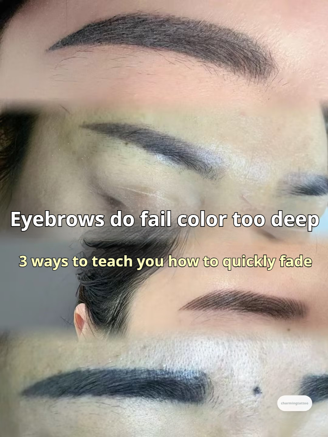 How to Quickly Fix Failed Eyebrow Tattoos - Must Save This Article!