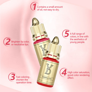 Professional Lip Pigments for Dark Lip Correction & Natural Healing Results Without Turning Gray | Charming Tattoo PMU manufacture