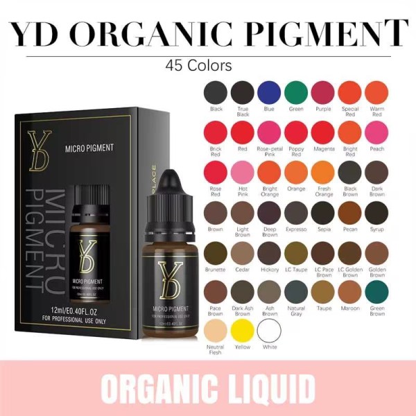 Deep Brown PMU Eyebrow Pigment Ink | OEM/ODM Charming Tattoo Manufacturer | One-Stop Supplier for PMU Training Schools & Private Label Brands