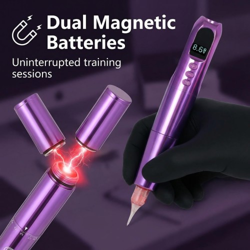 Charmingtattoo PMU Manufacture YDPMU DEMO Wireless PMU Machine Dual Hot-Swap Battery