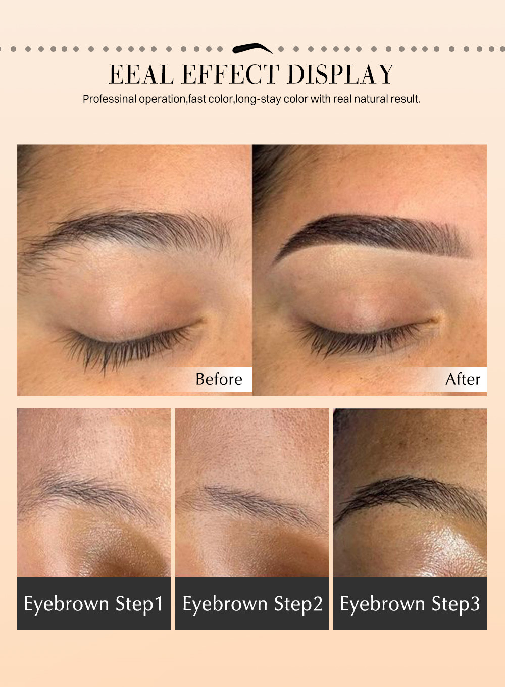 ombre brow pigments