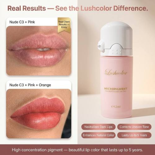 Professional Lip Tattoo Pigments Supplier for PMU Brands, Salons & Training Schools