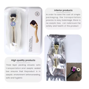 Facial Microneedle Roller Massage DRS 540 Derma Roller Needle Instrument Face Roller Massager Needles Skin Care Tool for Face