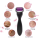 3 in 1 Titanium needles Derma Roller for face body massager & hair loss treatment