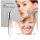 Face Massager Zinc Alloy Derma Roller Painless Micropin Skincare Facial Manual Massager Beauty Tools Face Roller Wrinkle Remover