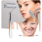 Face Massager Zinc Alloy Derma Roller Painless Micropin Skincare Facial Manual Massager Beauty Tools Face Roller Wrinkle Remover