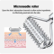 Face Massager Zinc Alloy Derma Roller Painless Micropin Skincare Facial Manual Massager Beauty Tools Face Roller Wrinkle Remover