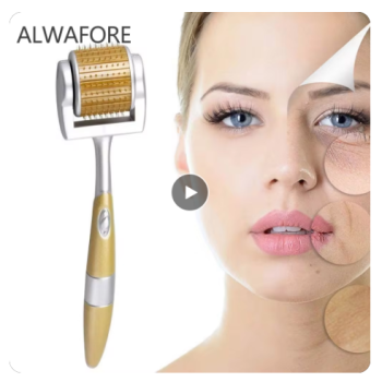 Professional Titanium ZGTS Derma Roller 192 needles for Face Care and Hair-loss Treatment CE Certificate Proved