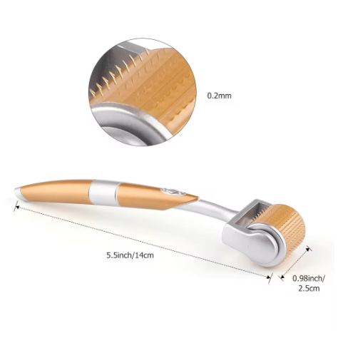 Professional Titanium ZGTS Derma Roller 192 needles for Face Care and Hair-loss Treatment CE Certificate Proved