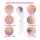 6 in 1 Microneedle Derma Roller Kit for Face Eye Body 300/720/1200 Rolling System Microneedling Facial Roller Beauty Care Tool