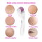 6 in 1 Microneedle Derma Roller Kit for Face Eye Body 300/720/1200 Rolling System Microneedling Facial Roller Beauty Care Tool