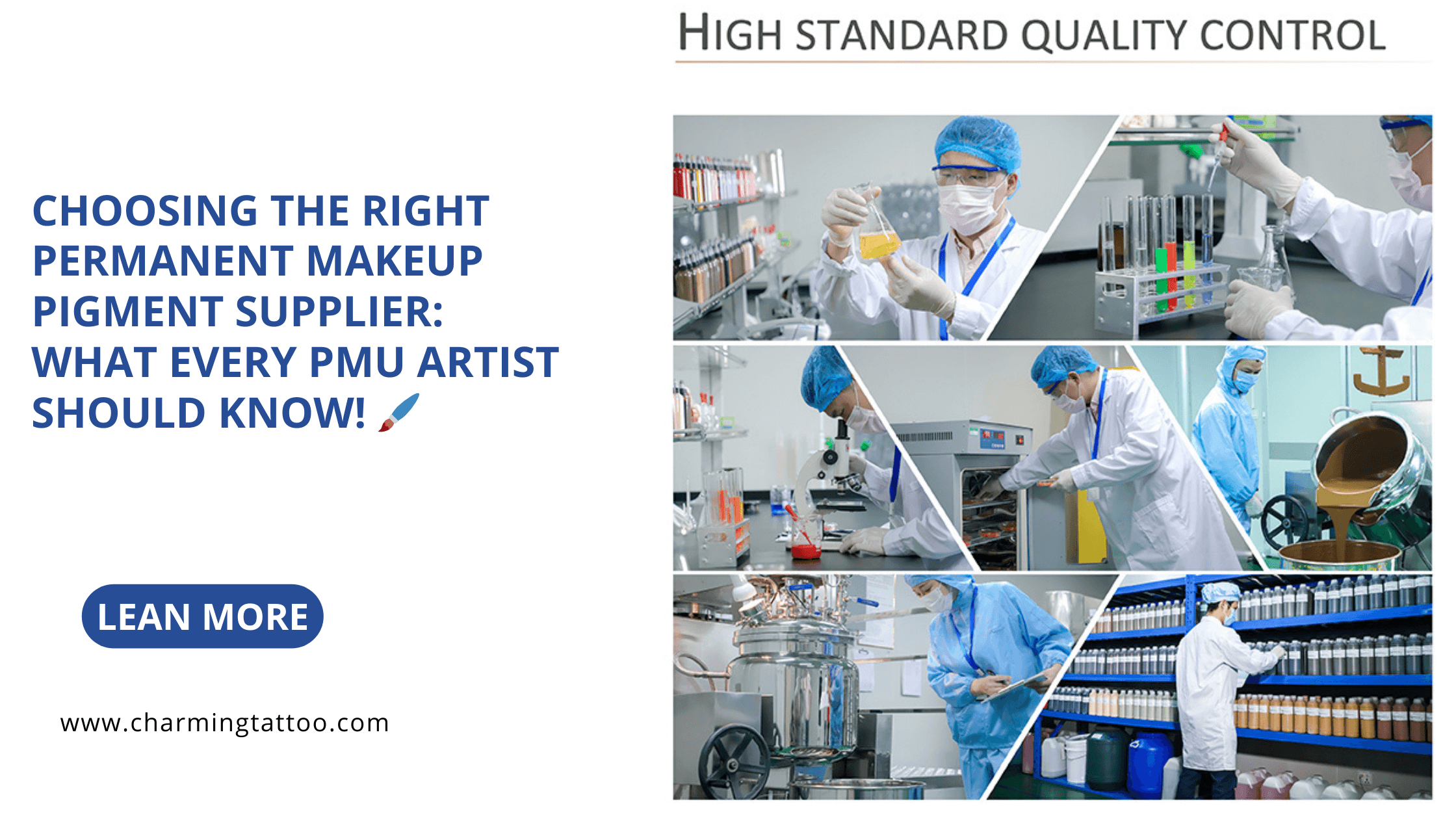 Choosing the Right Permanent Makeup Pigment Supplier: What Every PMU Artist Should Know! 🖌️