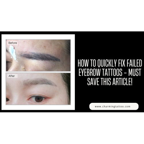 How to Quickly Fix Failed Eyebrow Tattoos - Must Save This Article!