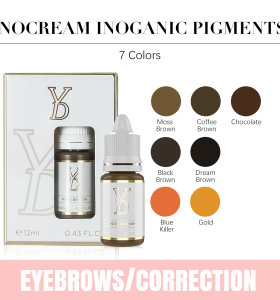 CharmingTattoo PMU Manufacture | Inorganic Brow Pigments That Heal Naturally Without Red or Grey Shifts