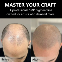 Structured SMP Scalp Micropigmentation Pigment System with Color Correction (Orange & Brown Modifiers) | CharmingTattoo PMU Manufacture