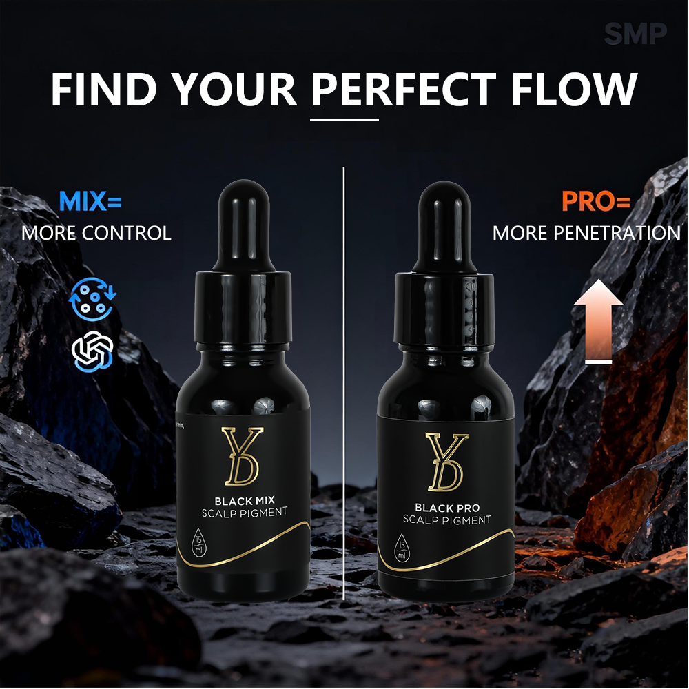 professional SMP pigment system with correction colors
