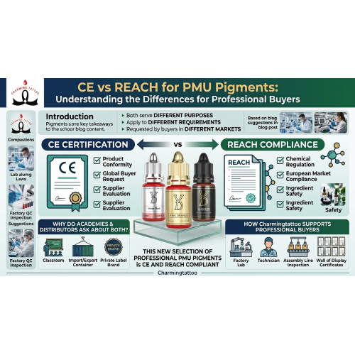 CE vs REACH for PMU Pigments
