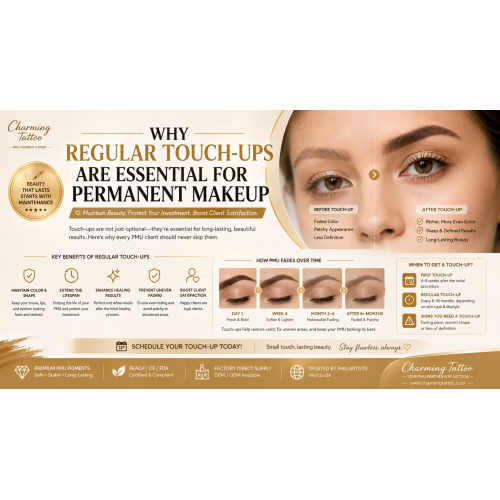Why Regular Touch-Ups are Essential for Permanent Makeup