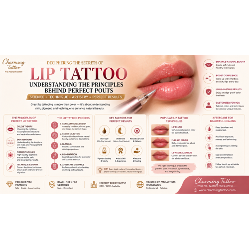 Deciphering the Secrets of Lip Tattoo: Understanding the Principles Behind Perfect Pouts