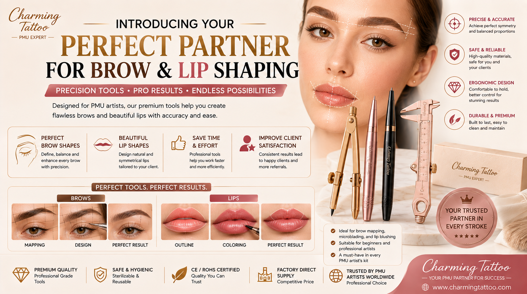 Introducing Your Perfect Partner for Brow and Lip Shaping! 🌟