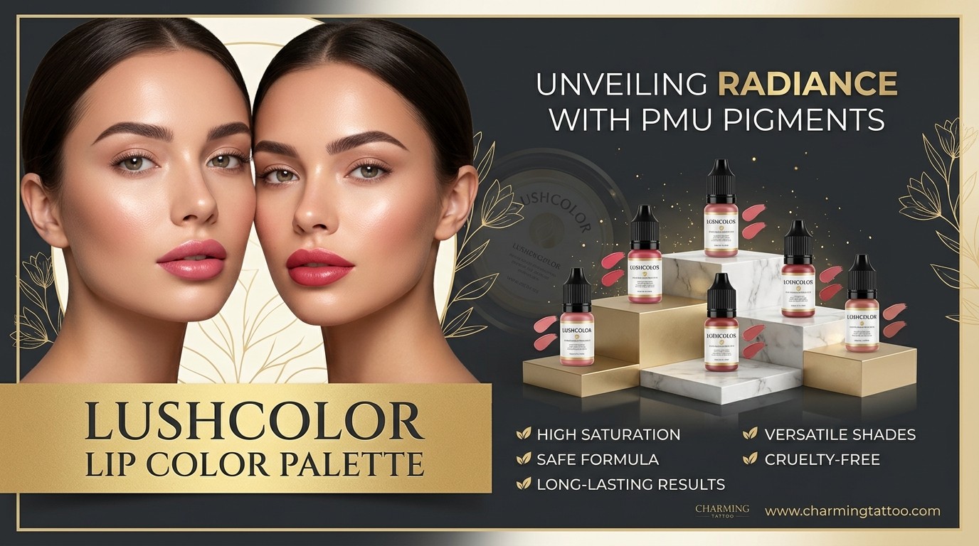 Lushcolor Lip Color Palette: Unveiling Radiance with Permanent Makeup Pigments