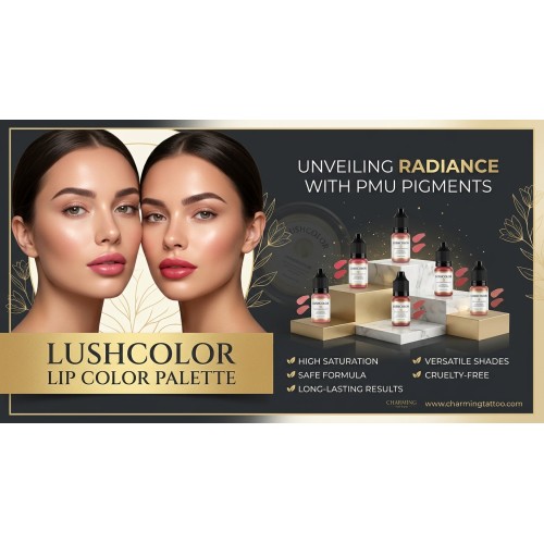 Lushcolor Lip Color Palette: Unveiling Radiance with Permanent Makeup Pigments