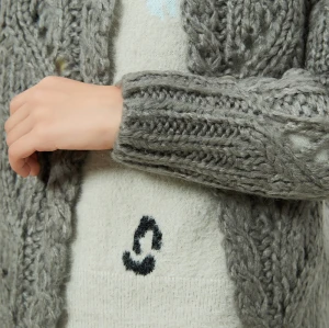 Girls Open Front Chunky Knit Cardigan Sweater Kids Solid Casual Coat Cardigan Chineses Supplier