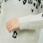 Wholesale Girl Knit Sweater,Wool Crewneck Sweatshirt,Cotton Long Sleeve Tops for Kids